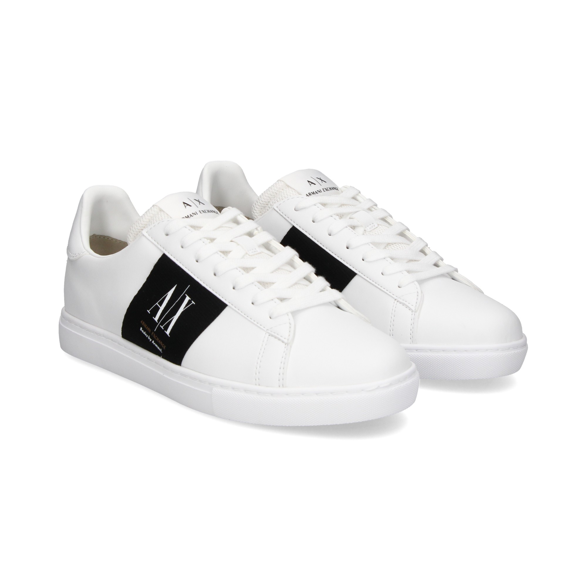 Armani Exchange Color Block Logo Sneakers