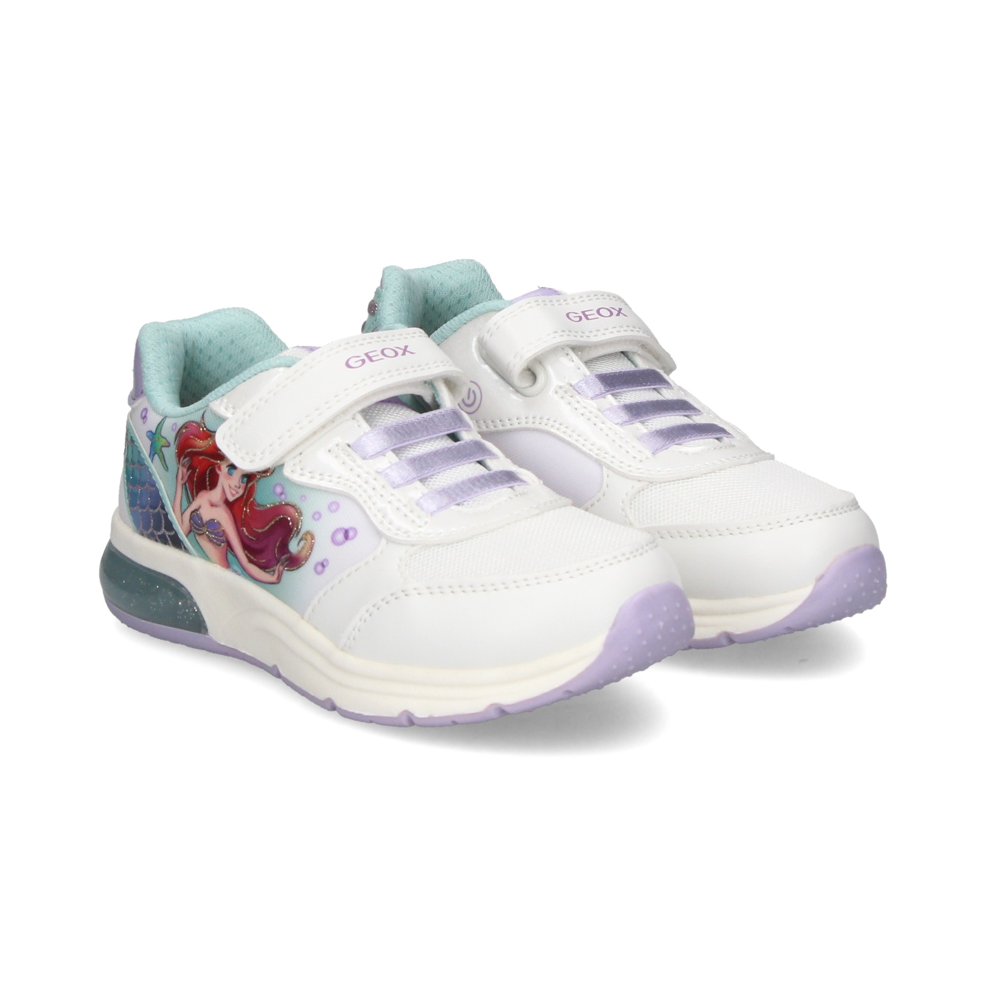 Geox Zapatillas Velcro Spaceclub Niña Rosa