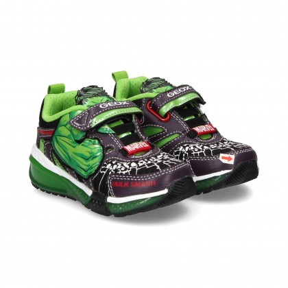 CORDON VELCRO HULK NEGRO/VERDE