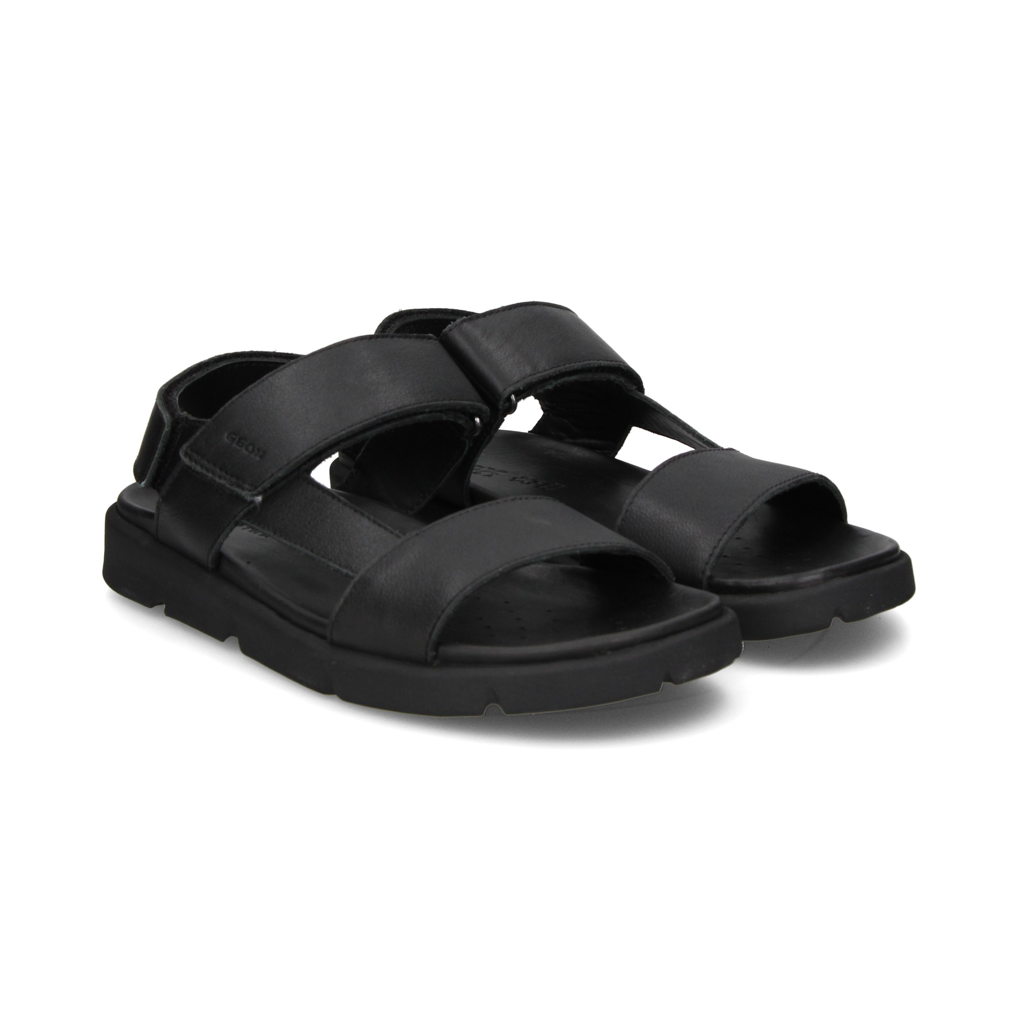 GEOX Sandalias de Hombre U15BGB C9999 NEGRO