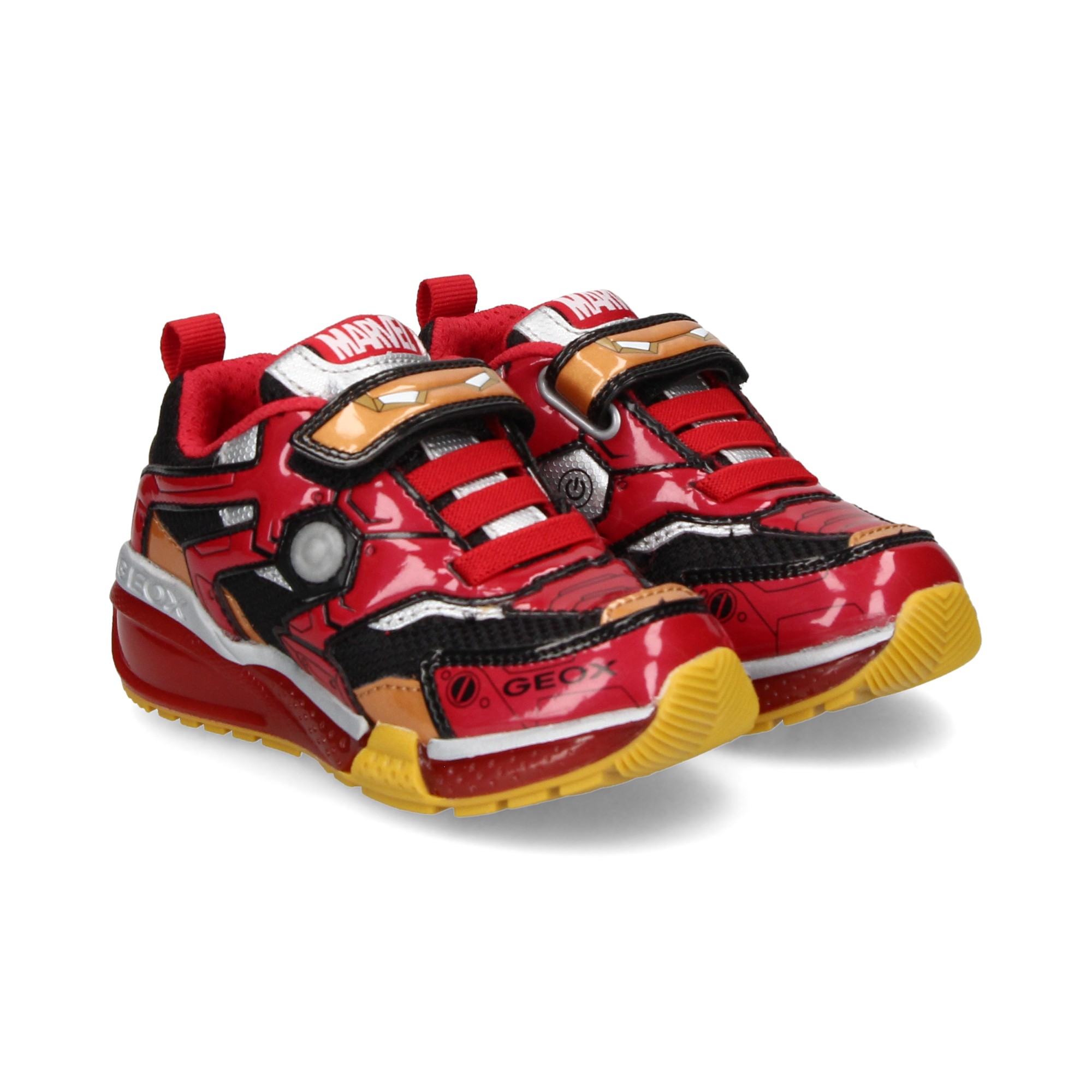 elasticos-velcro-iron-man-negro-rojo