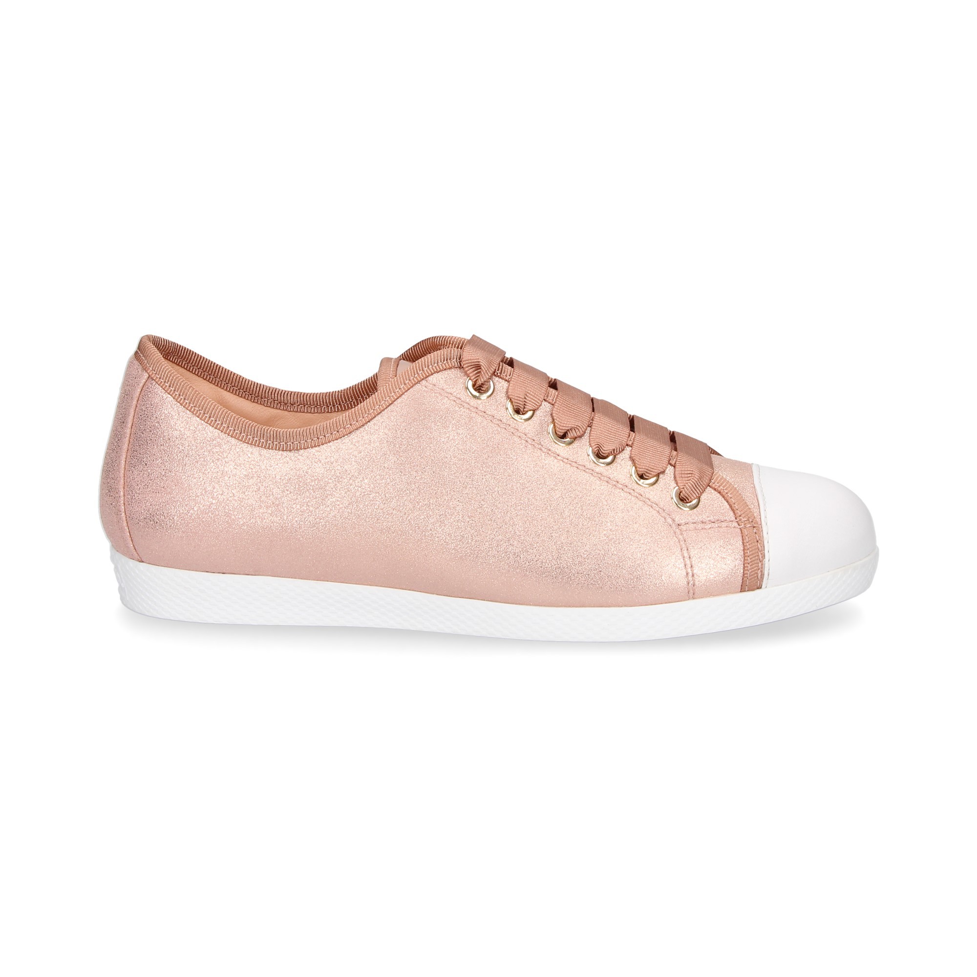 CORDON SPORTIF EN ROSE MÉTALLISÉ ROSE