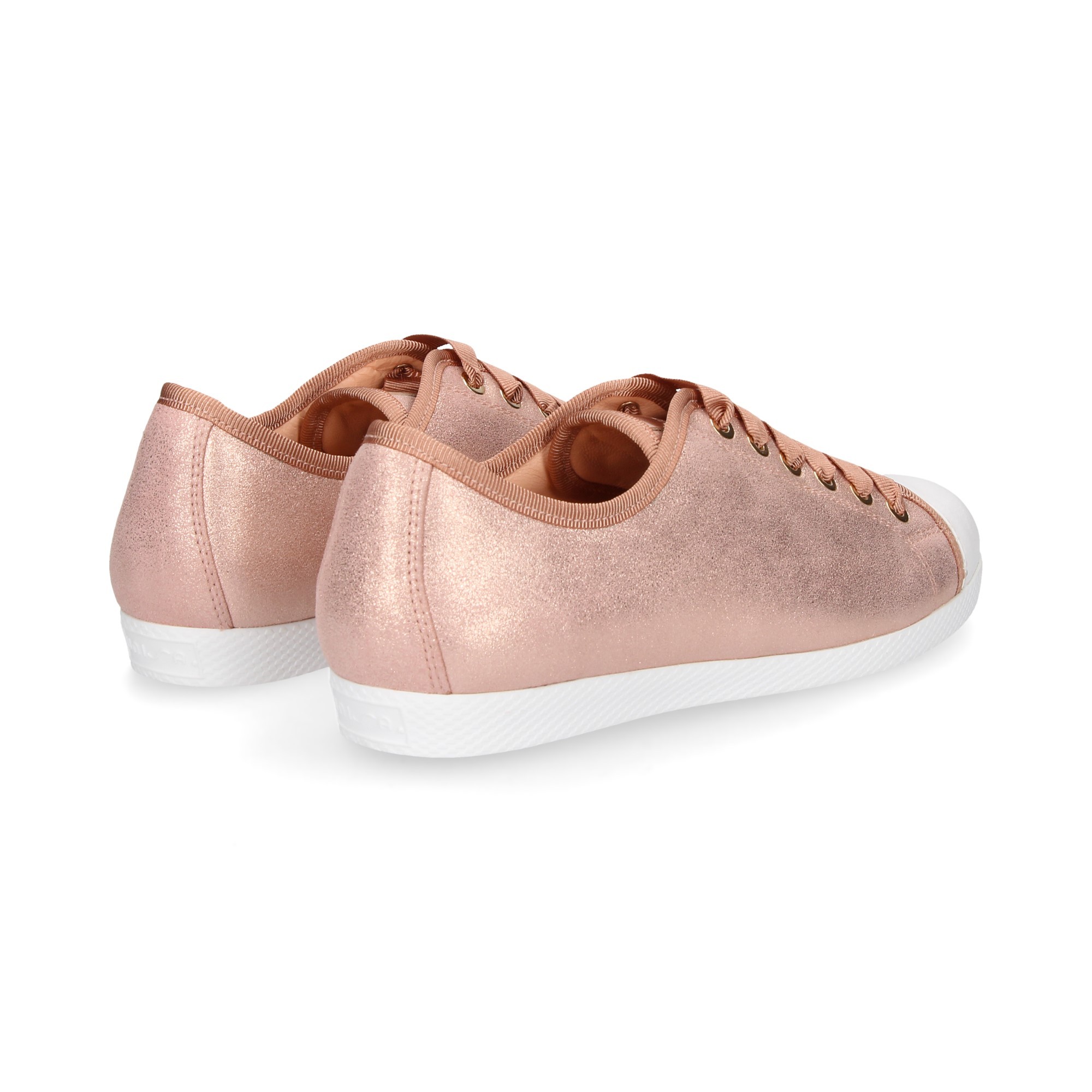 CORDON SPORTIF EN ROSE MÉTALLISÉ ROSE