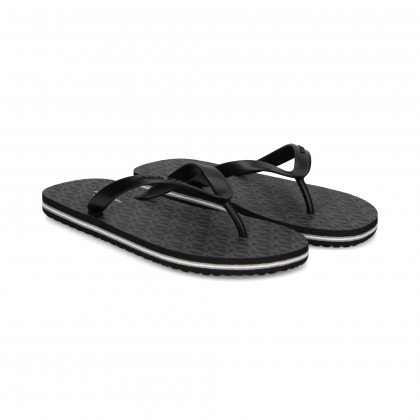 FLIP FLOP MONOGRAMA NEGRO