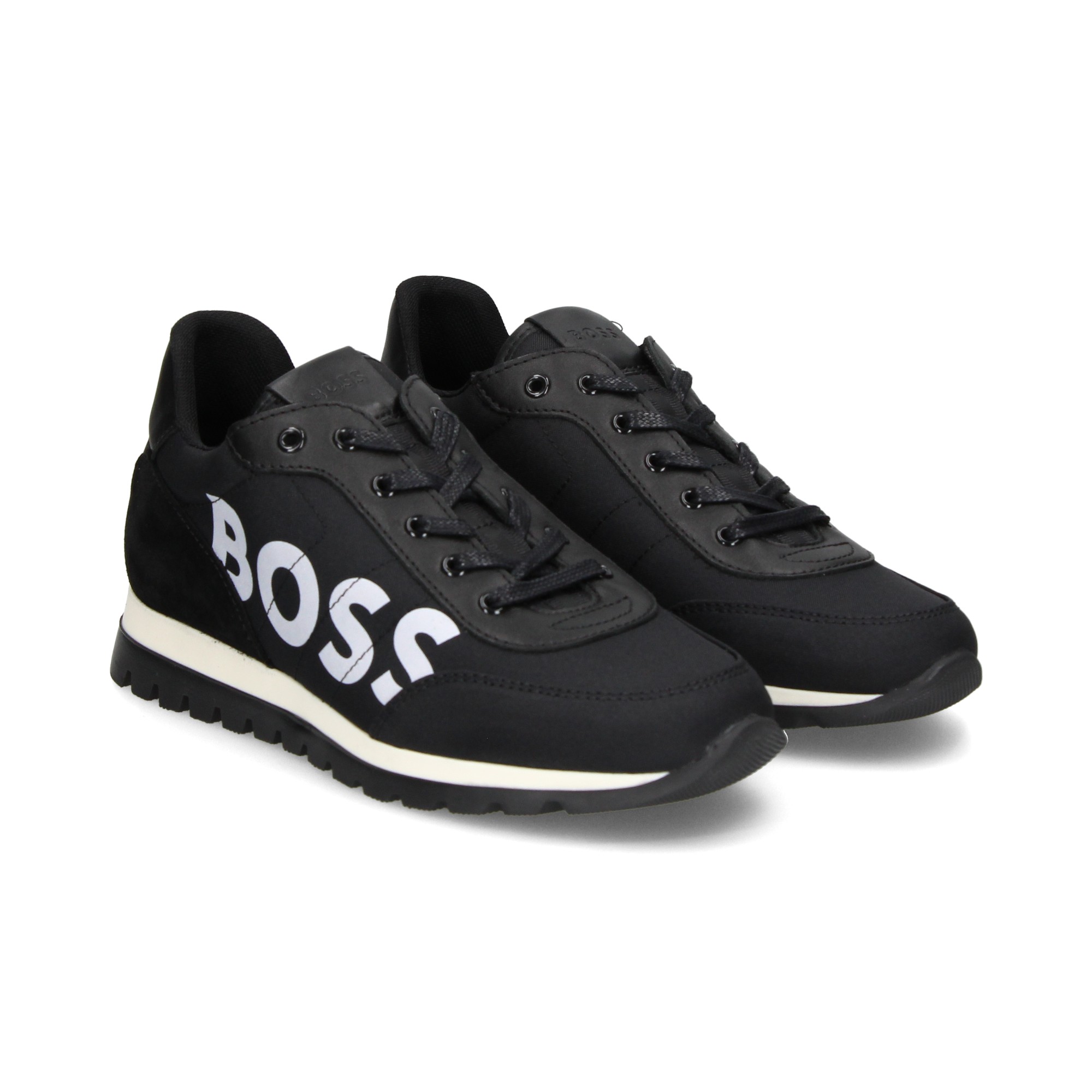 HUGO Zapatillas de Ni o J29340 09B NEGRO