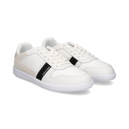 DEPORTIVO NYLON/ANTE/PIEL BLANCO