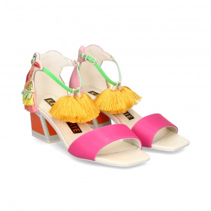 SANDALIA TUCAN TALON MULTI FUCSIA