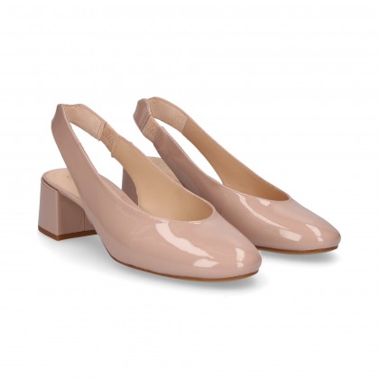 WITHOUT PINK PATENT LEATHER HEEL