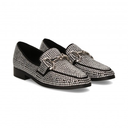 MOCASIN ESLABON PLATA