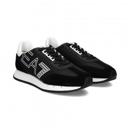 DEP.EA7 MALLA NEGRO/BLANCO