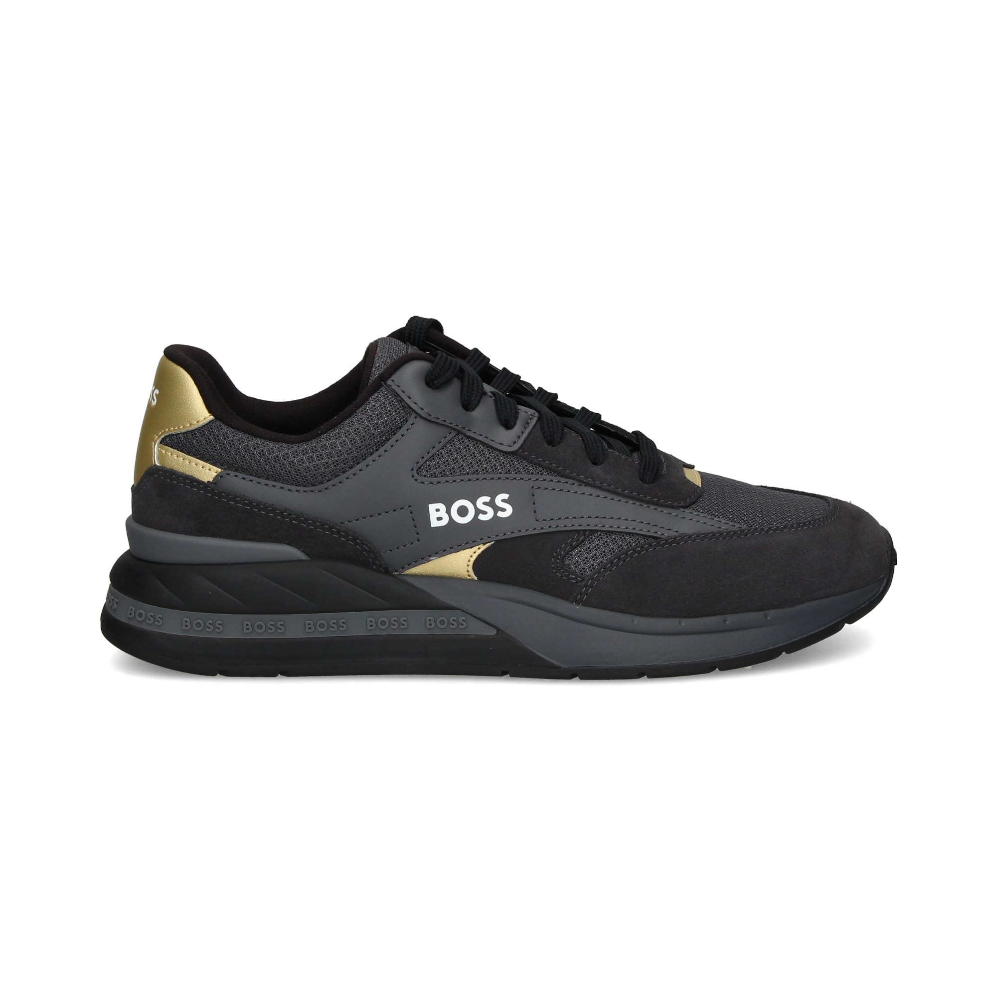 talon-oro-malla-gris-ante-negro