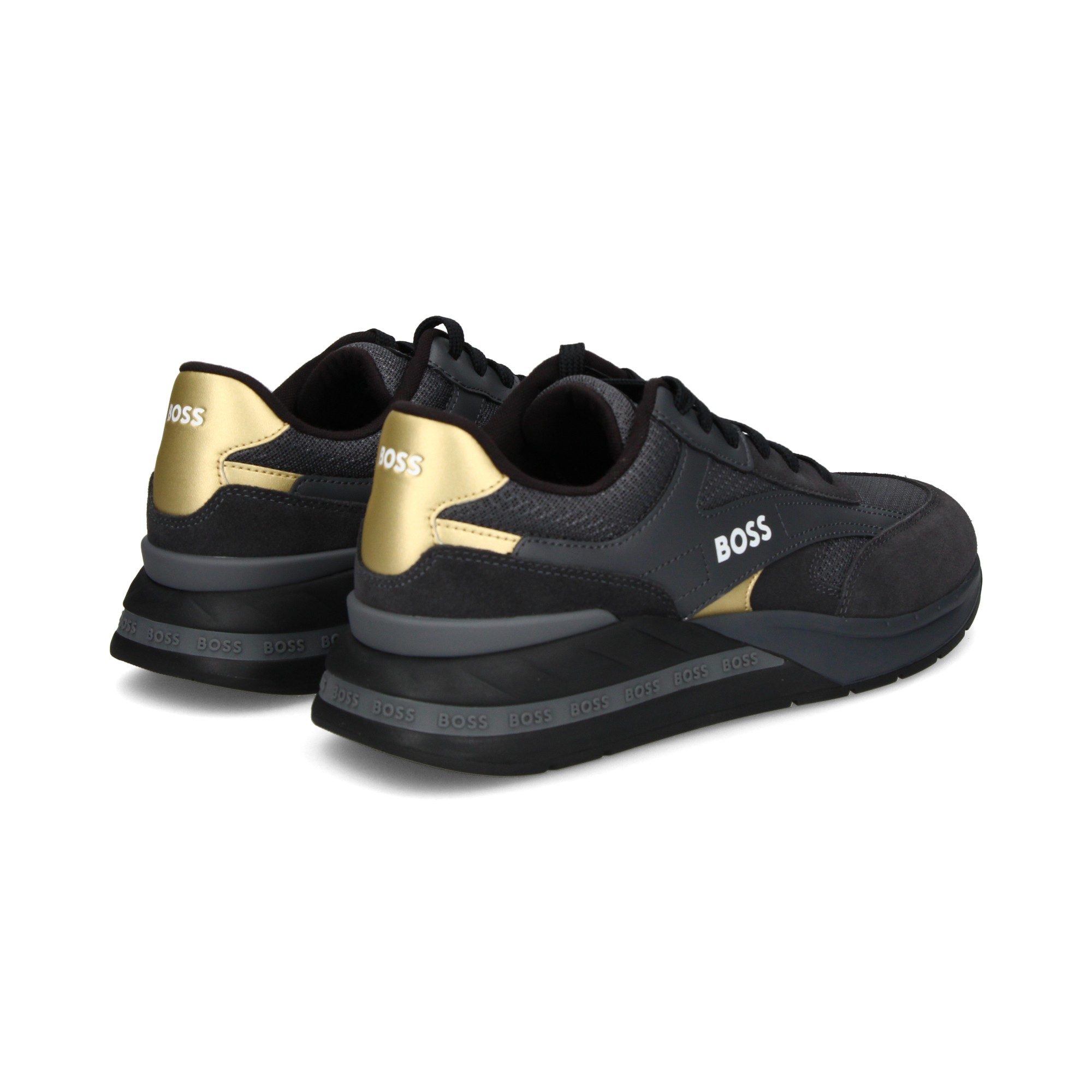 talon-oro-malla-gris-ante-negro