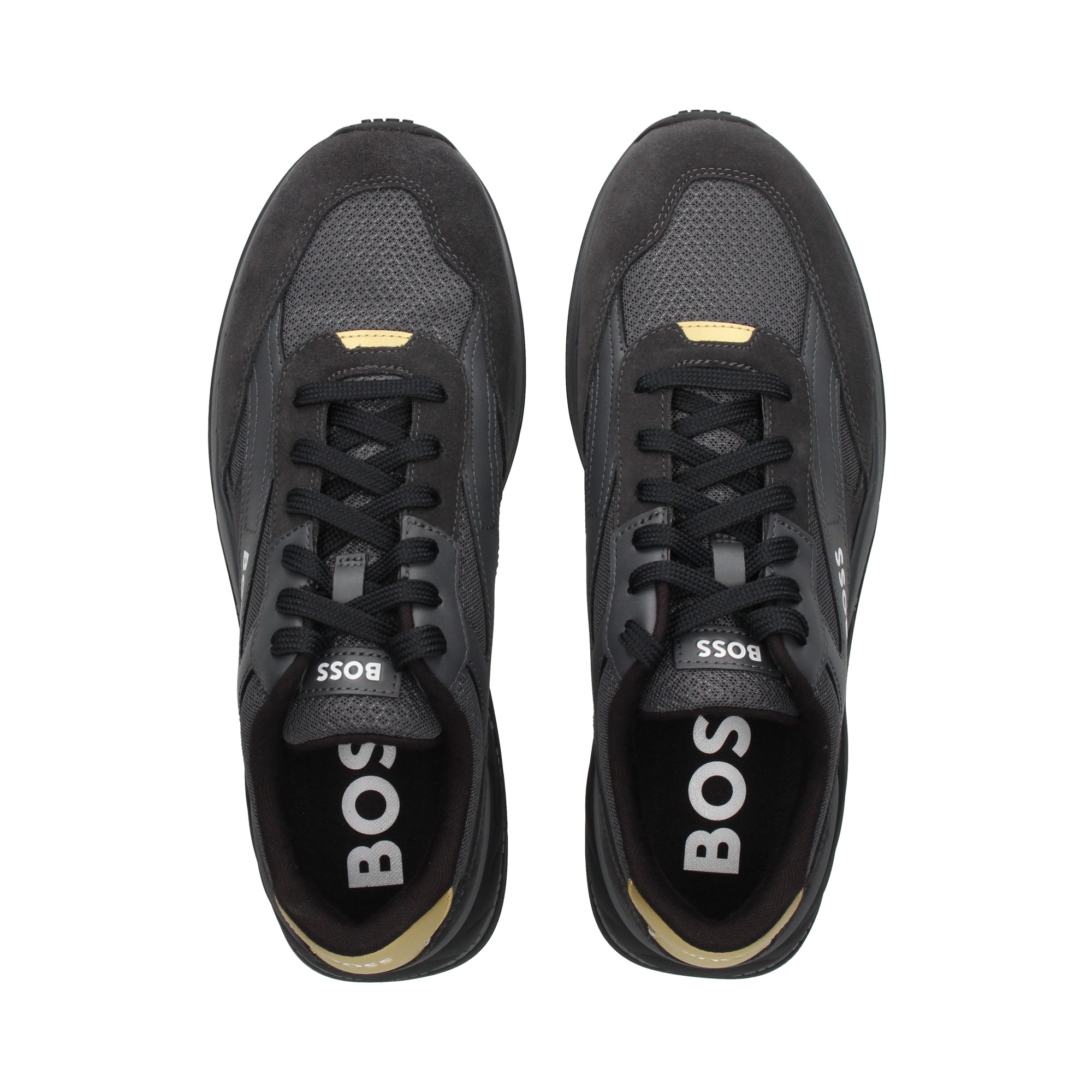 talon-oro-malla-gris-ante-negro