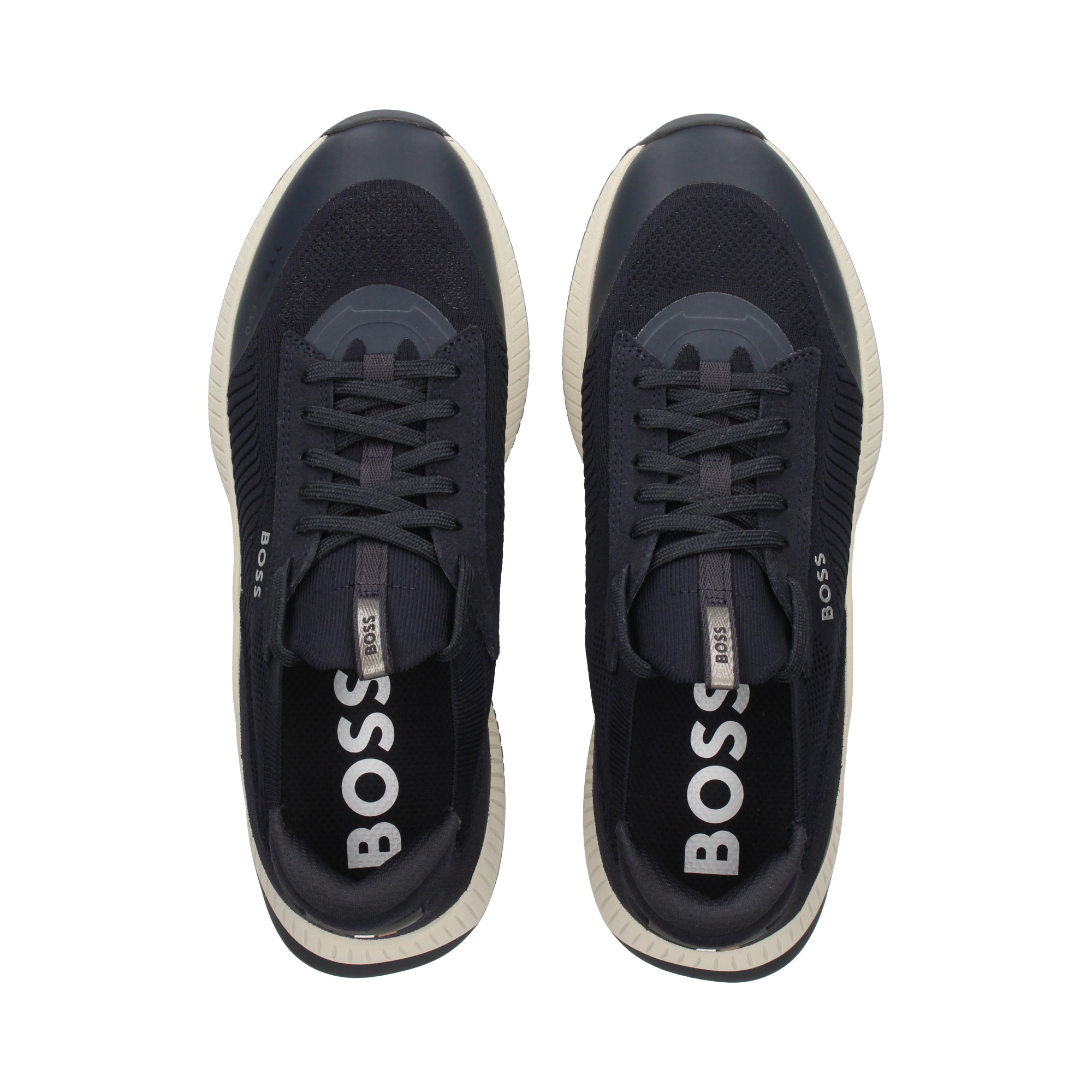 BOSS Men's sneakers TTNM EVO_Slon_knsd 401 DARK BLUE