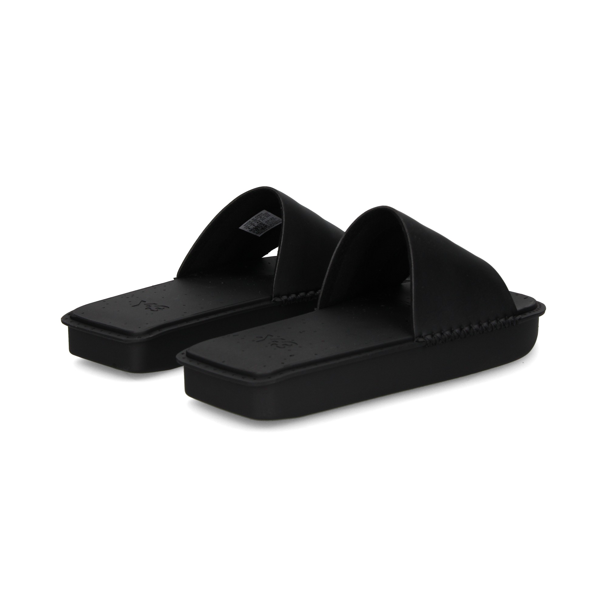 Y3 ADIDAS Men s sandals WATER SLIDE BLACK BLACK BLA
