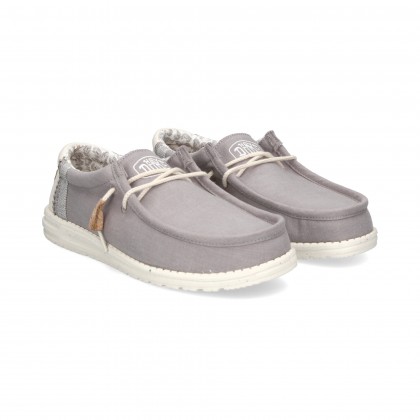 DEPORTIVO WALLABEE TEJIDO GRIS