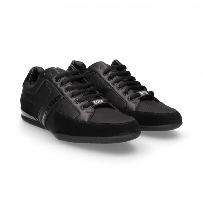 LACETS SPORTIFS EN NYLON/AVANT NOIR 