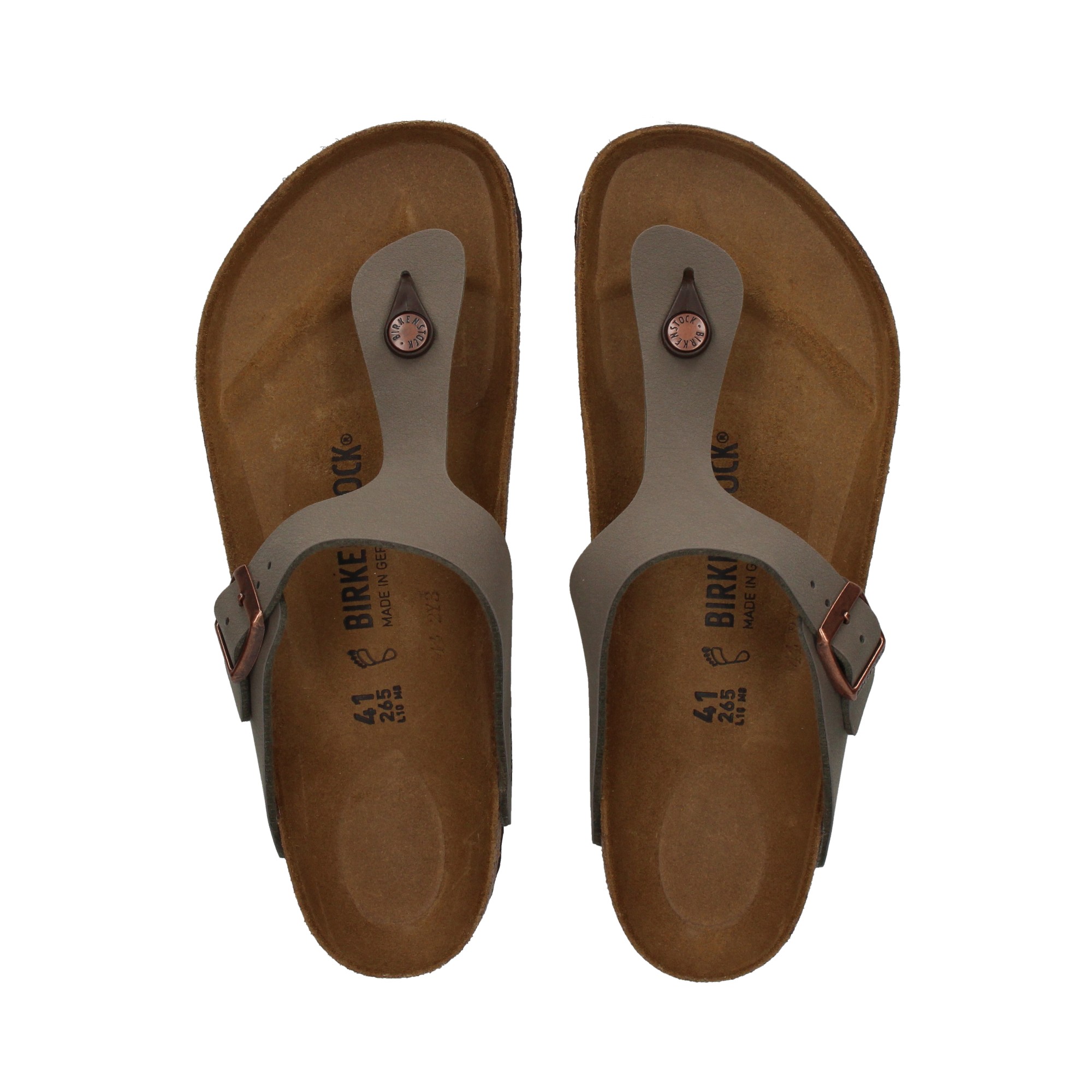 BIRKENSTOCK Sandales pour hommes Gizeh BFBC STONE