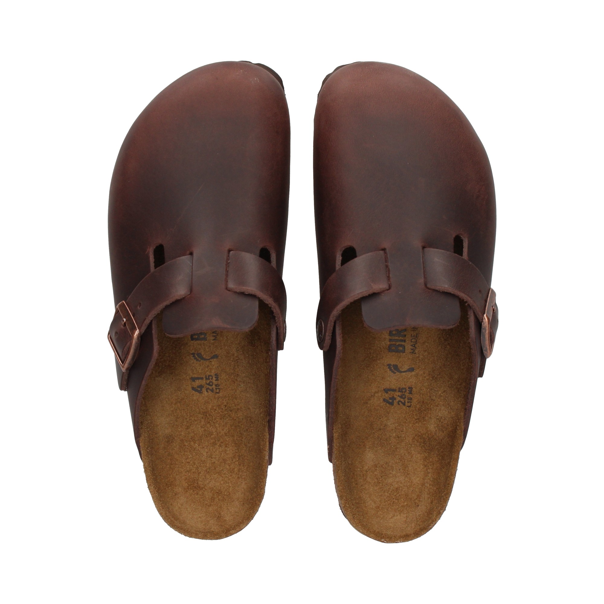 Zuecos Birkenstock Boston NU Oiled Tabacco Brown Birkenstock