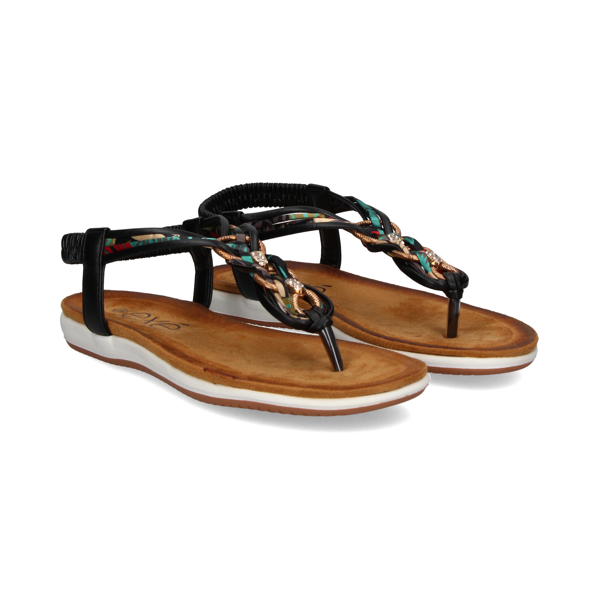 esclava-trenza-negro