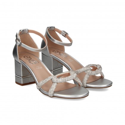 TALON GILDA PARA HEBILLA STRASS PLATA