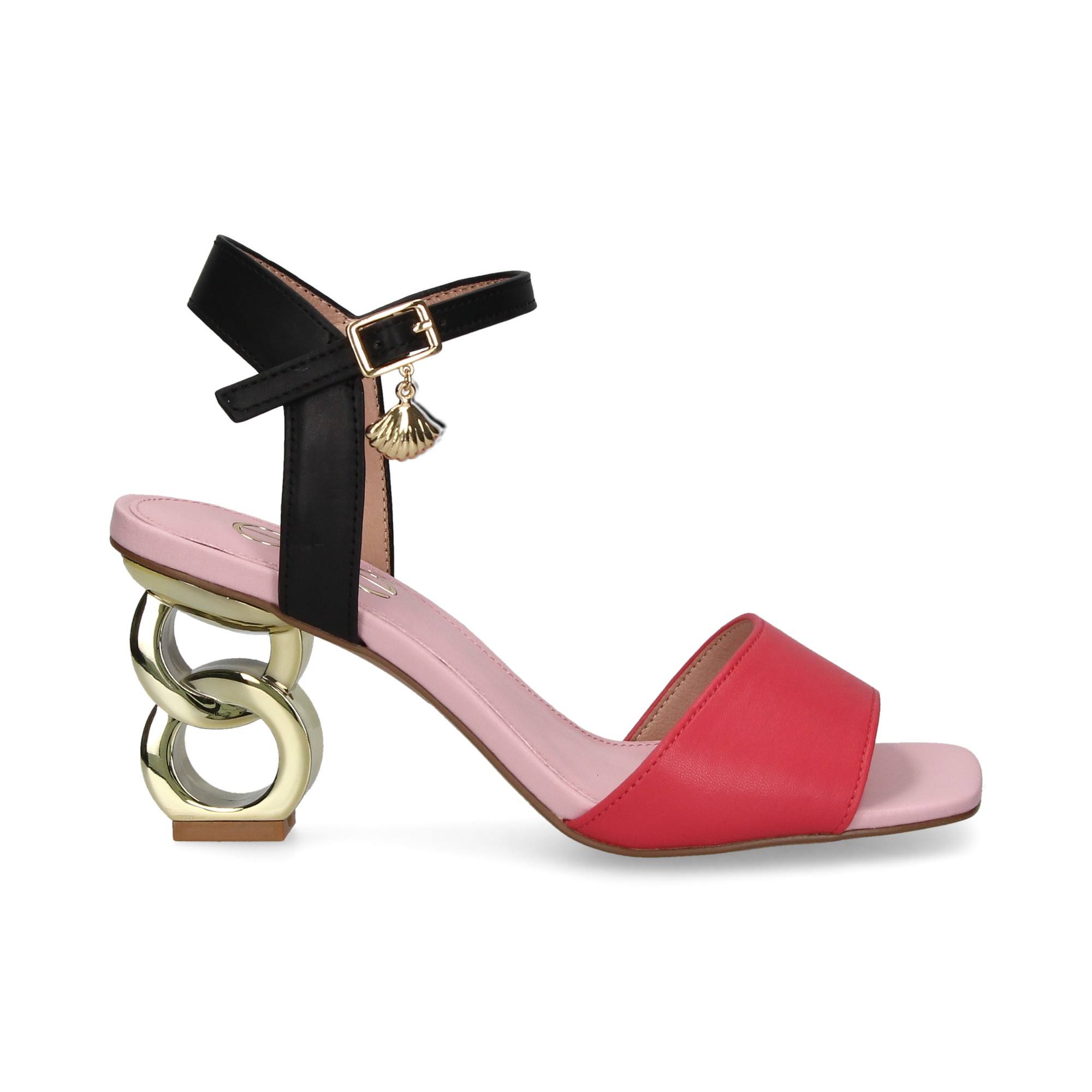 sandalia-rojo-negro