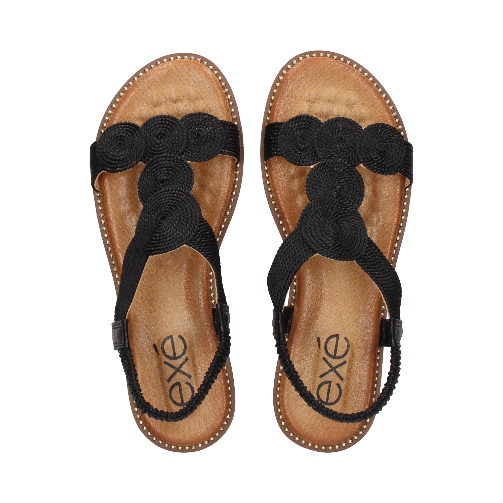 sandalia-bebe-trenza-negro