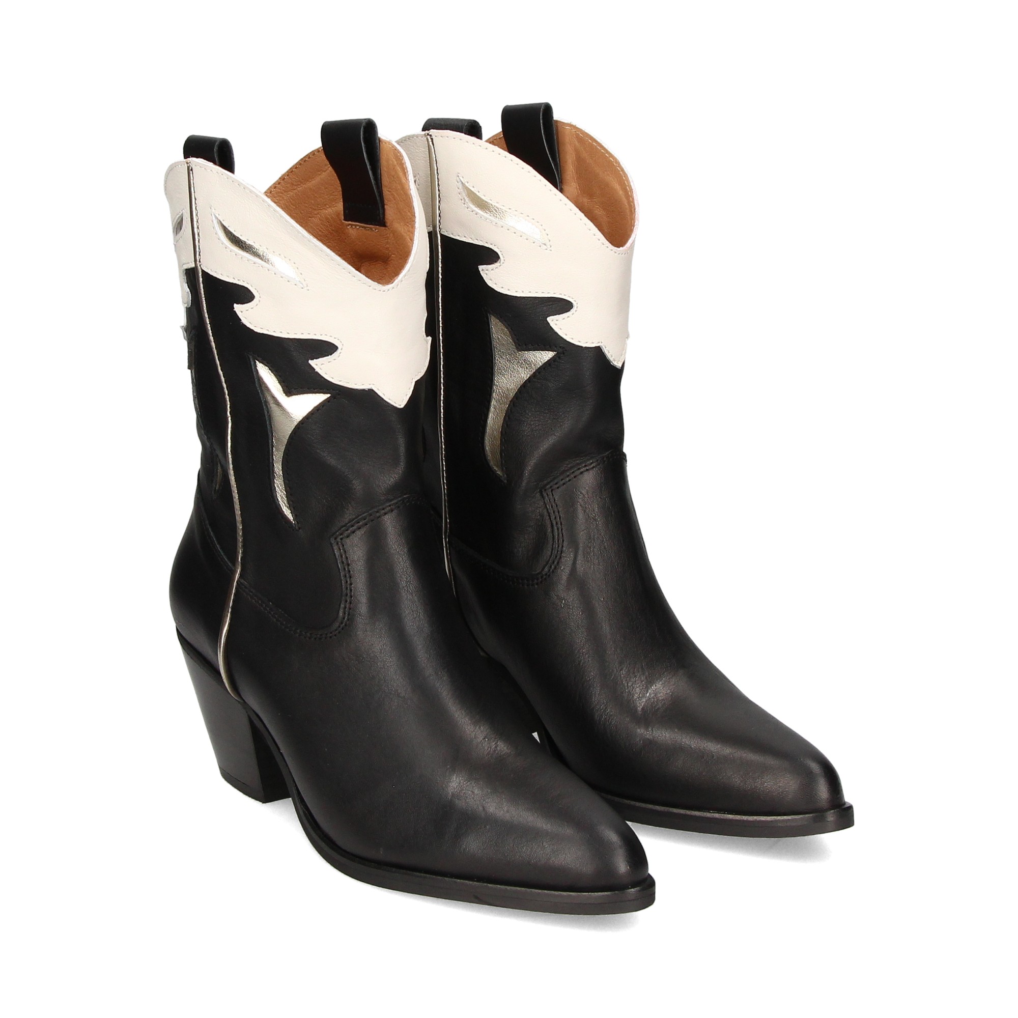 bota-cowbow-piel-negro-blanco