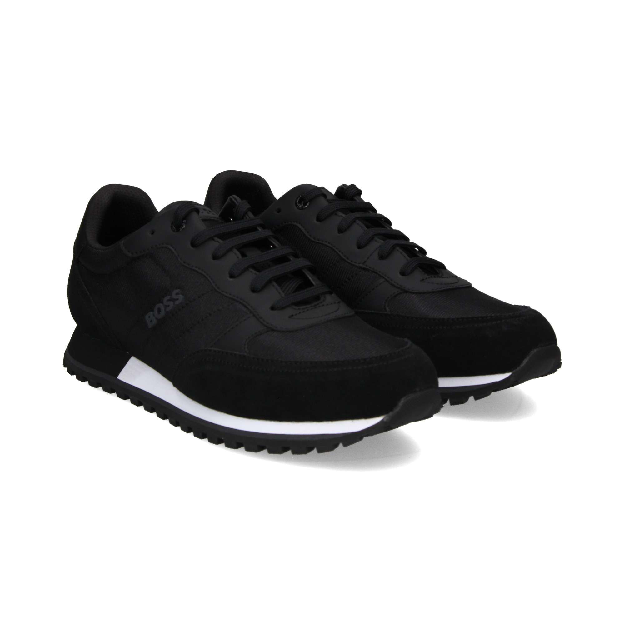 BOSS Scarpe da ginnastica da uomo Parkour L Runn nymx 001 NEGRO