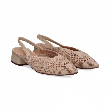 DESTALONADO GANCHILLO BEIGE Beige