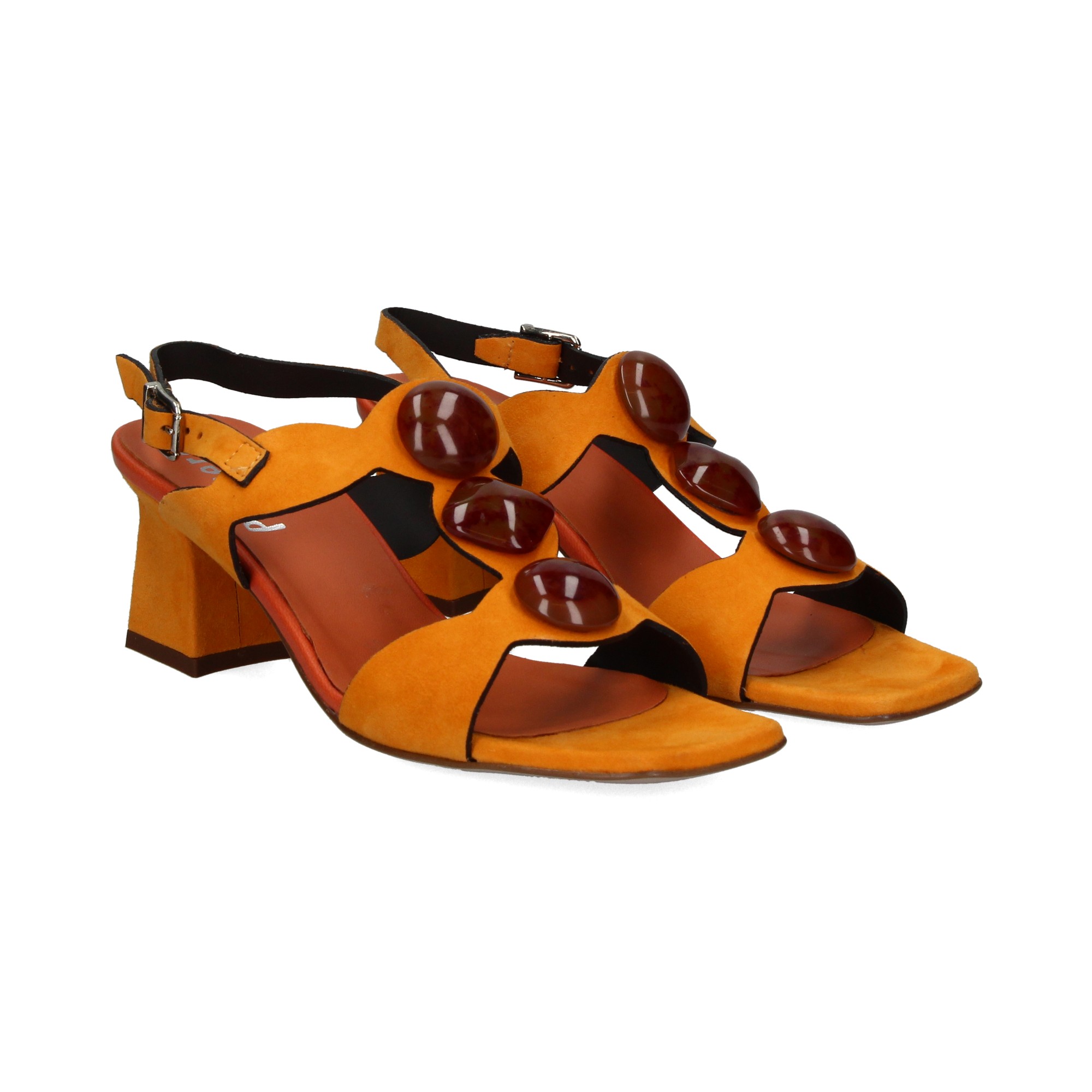 PLUMERS Zapatos de sal n 3701 PAPAYA