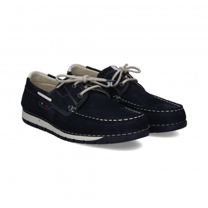 NAUTICO NOBUCK AZUL CROSS OCEANO+CO