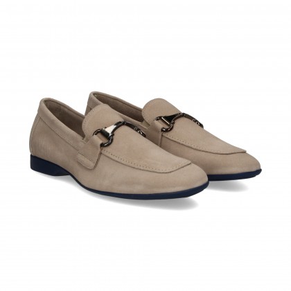 MOCASIN ESLABON ANTE BEIGE