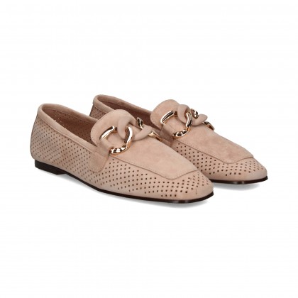 MOCASIN ESLABON ROSA