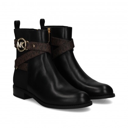 BOTIN APLIQUE LOGO NEGRO