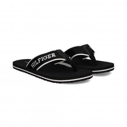 FLIP FLOP CINTA HILFIGER NEGRO