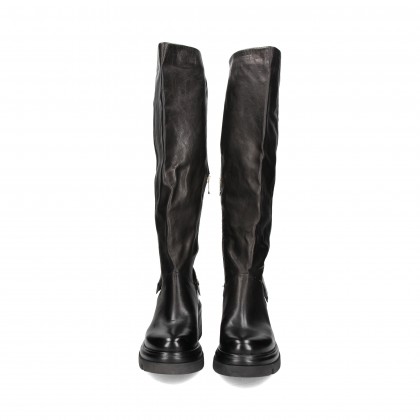 BOTA 2 HEBILLAS NEGRO NOIR
