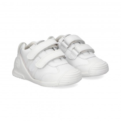 DEPORTIVO 2 VELCROS BLANCO