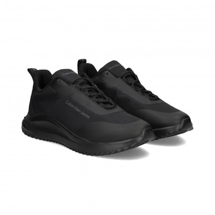 DEPORTIVO TEXTIL/PIEL NEGRO