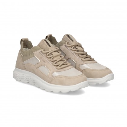 DEPORTIVO ANTE/BRILLO BEIGE