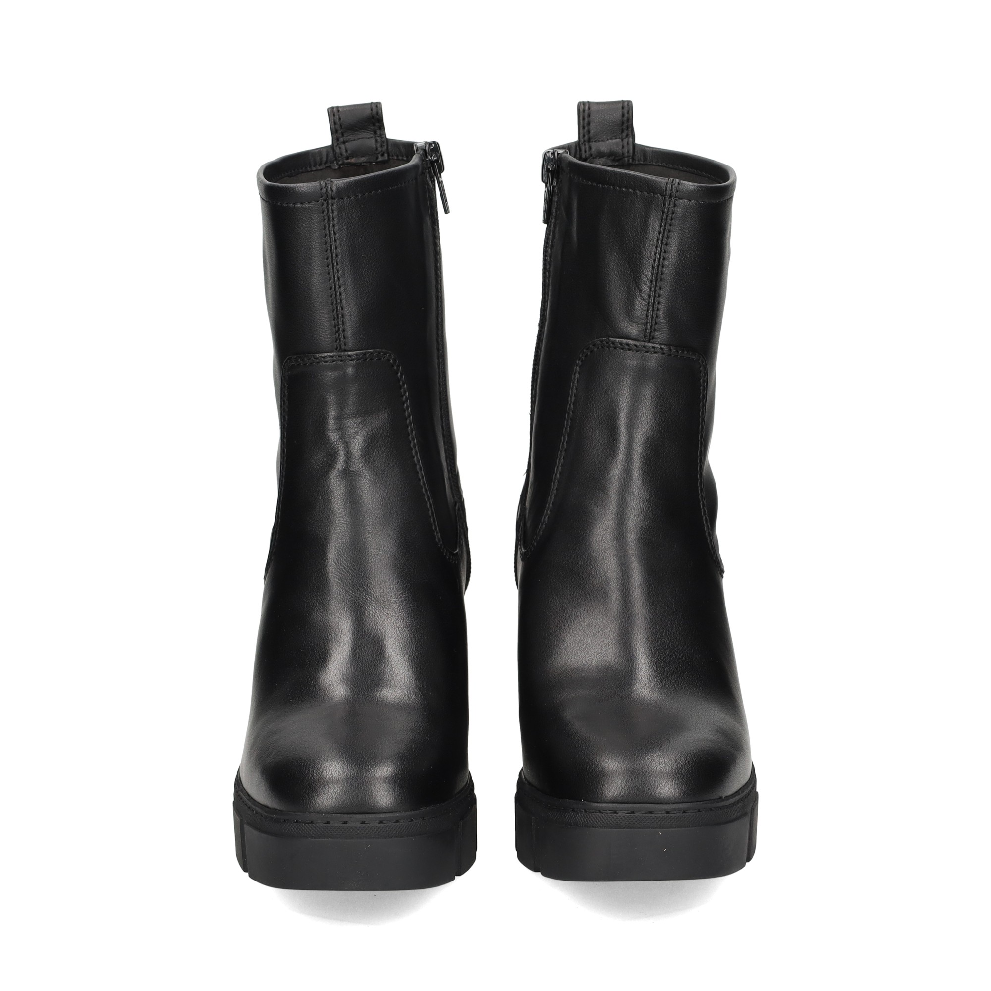 botin-plataforma-piel-negro