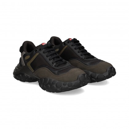 DEPORTIVO TEXTIL/ANTE NEGRO/KAKI