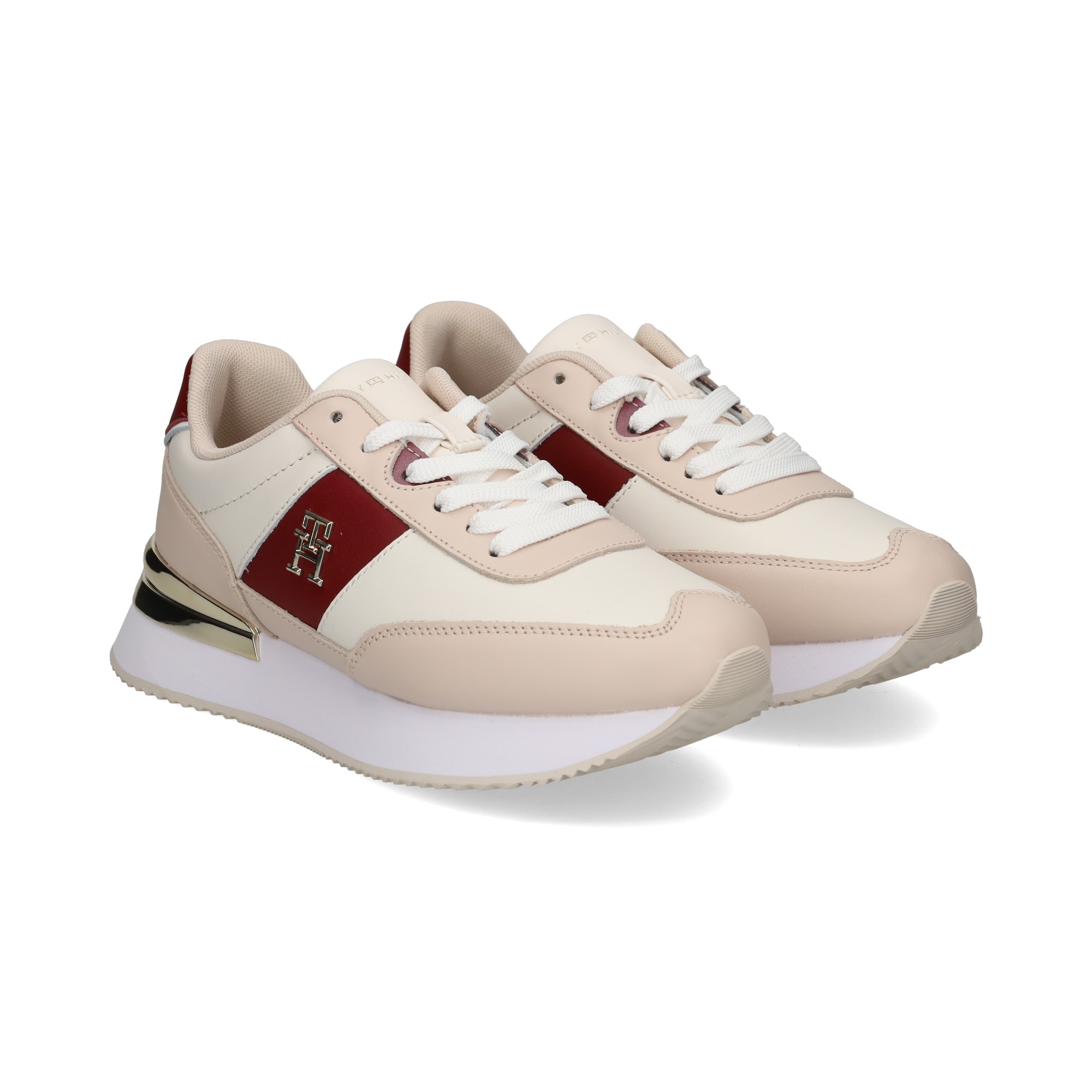 TOMMY HILFIGER Zapatillas de Mujer FW0FW07306 YBH ANCIENT WHI