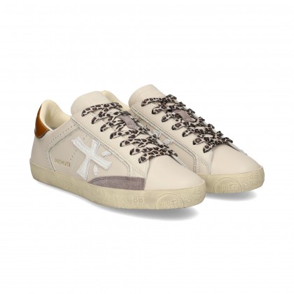 DEPORTIVO PIEL BEIGE