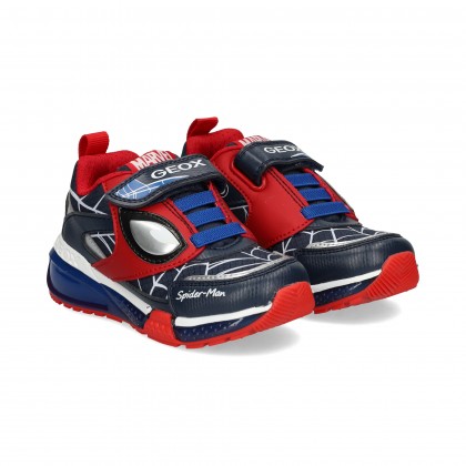 CORDON/VELCRO SPIDERMAN ROJO/AZUL