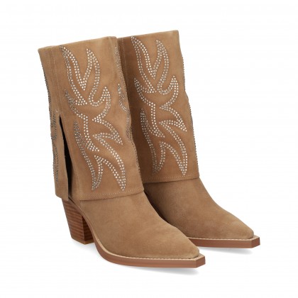 BOTA COWBOY LLAMAS ANTE BEIGE