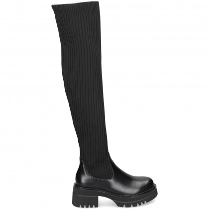 BOTA CALCETIN NEGRO PRETO