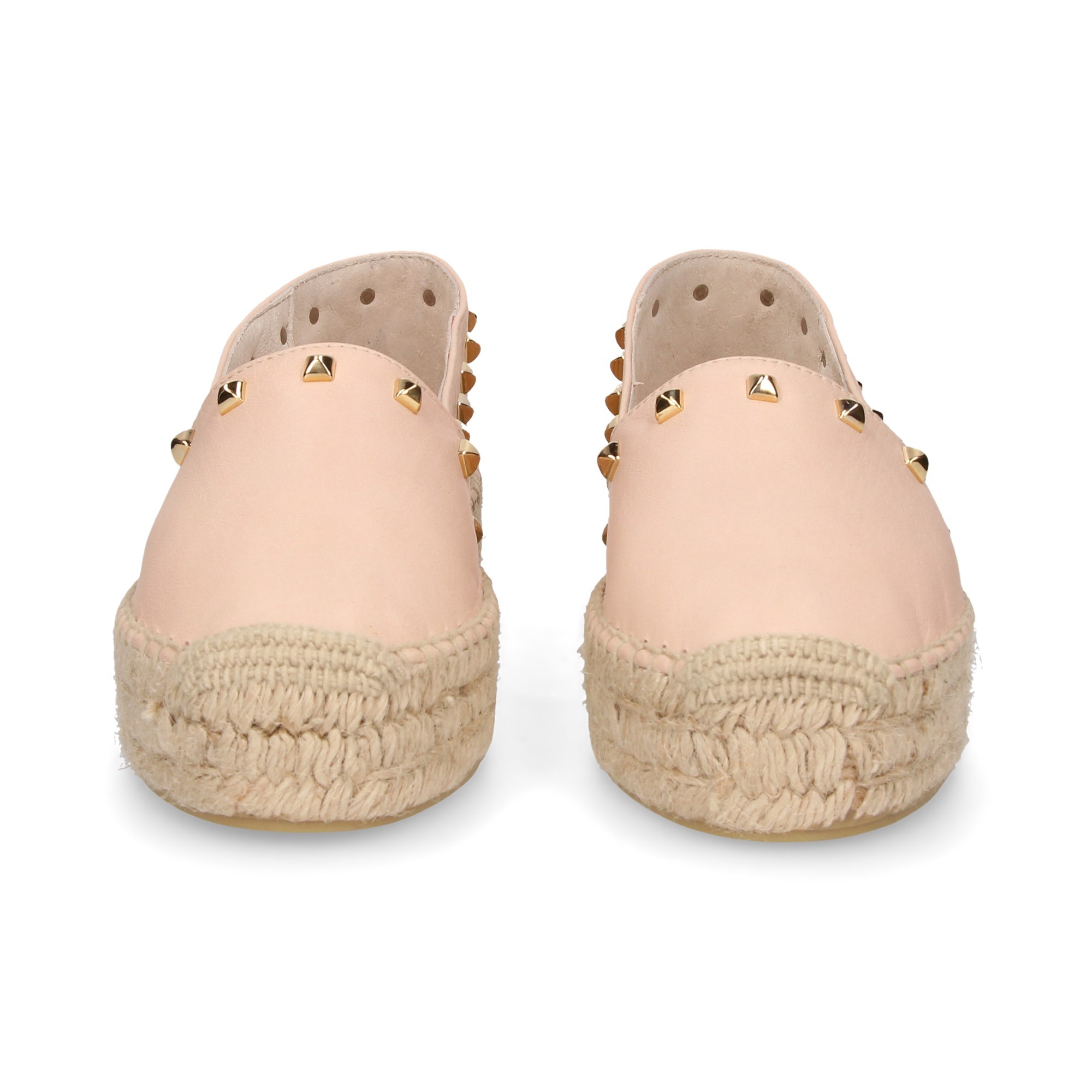 ESPADRILLE À CLOUS NUS ESPADRILLE EN CUIR ESPADRILLE EN CUIR ESPADRILLE