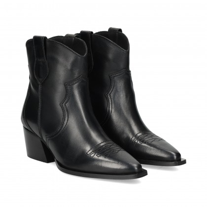 BOTIN COWBOY PIEL NEGRO