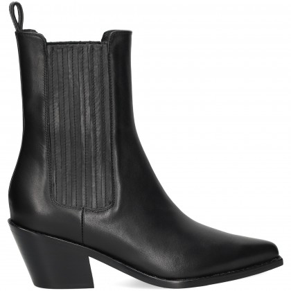 BOTIN COWBOY ELASTICOS NEGRO NOIR